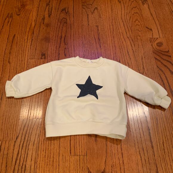 Zara Crewneck Sweatshirt Lot | Cream Multi | 12-18 months - Picture 10 of 15